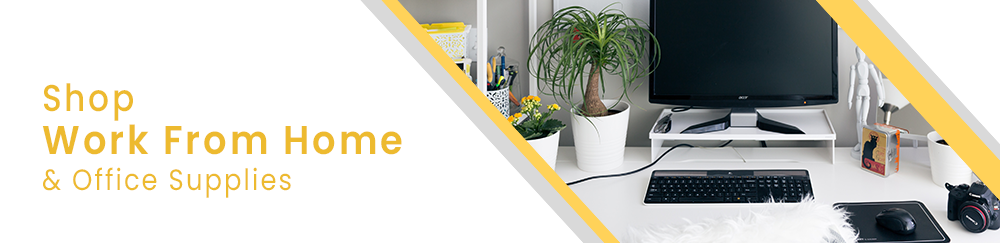 Work from Home All the supplies you need for your work-from-home space, in one place. Whether you are looking to restock everyday items or are upgrading your work environment, Elevate can provide cost-effective solutions tailored to your needs.