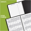 Montly planner contacts