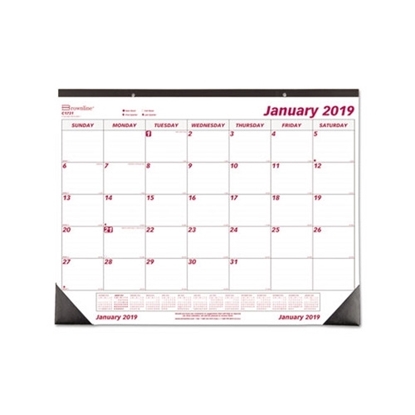 Picture of Monthly Deskpad Calendar, Chipboard, 22 x 17