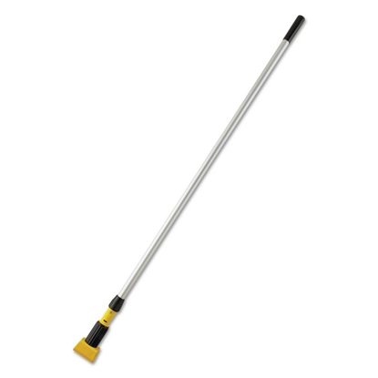 Picture of Gripper Mop Handle, Aluminum, Yellow/Gray, 54"