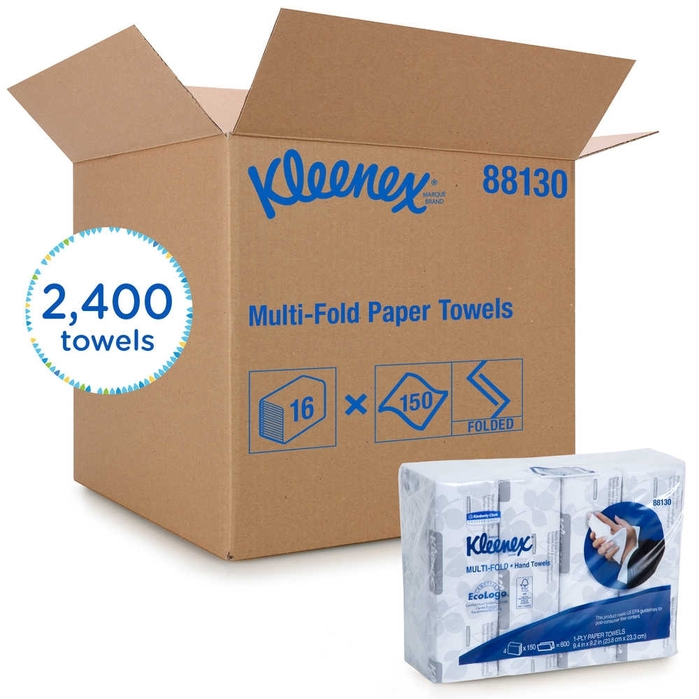 Kleenex recycled Eco friendly Folded Paper Towels, Small Bundles, 9 1