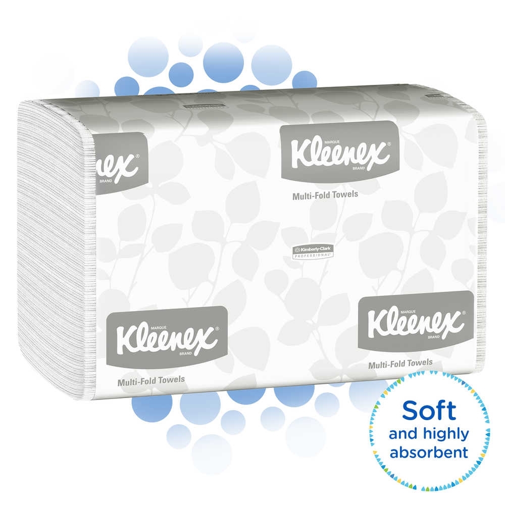 Kleenex recycled Eco friendly Folded Paper Towels, Small Bundles, 9 1