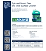 Picture of Spic and Span® Floor and Multi Surface Cleaner, Multi purpose , Concentrated, 1gal Bottle, 3/Carton