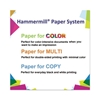 Picture of Copy Paper, Printer Paper, Hammermill® Copy Plus, 92 Brightness, 20lb, 8-1/2 x 11, White, 5000 Sheets/Carton