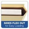 Picture of Expanding File Folder , Pocket, Letter, Pendaflex®, 11 Point Manila, 10/pack