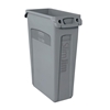 rubbermaid vented trash can