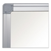 Picture of Dry Erase Board, MasterVision® Earth Easy-Clean , White/Silver, 36x48