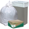 Picture of Earthsense® Commercial Trash Bags, Recycled, Can Liners, 12-16gal, .8mil, 24 x 33, White, 150 Bags/Box (WBIRNW1K150V)