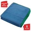 Picture of Microfiber Cloths, Reusable, WypAll , 15 3/4 x 15 3/4, Blue, 24/Carton