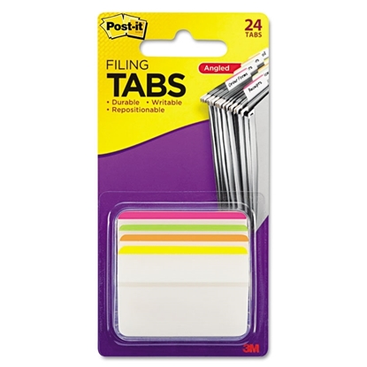 Post it tabs, assorted brights package