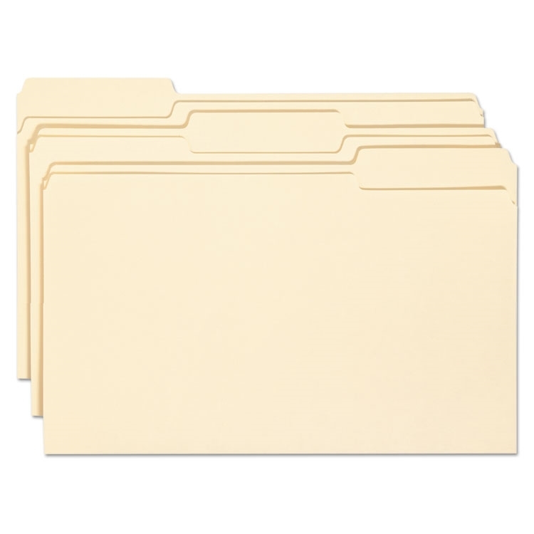 Smead® File Folders with Antimicrobial product protection, 1/3 Cut Top
