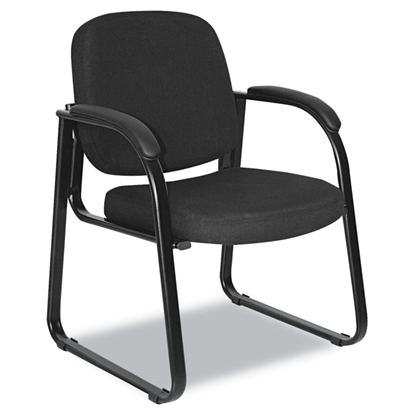 Alera Black fabric guest chair 