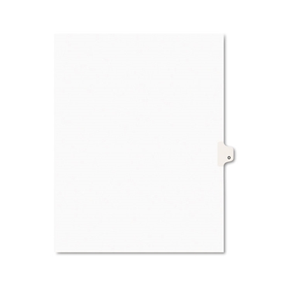Avery-Style Legal Exhibit Side Tab Dividers by Avery 
