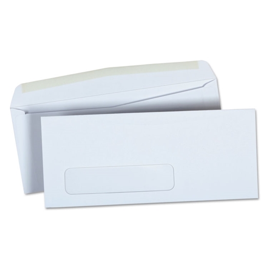 White Window Business Envelope, 500/Box 