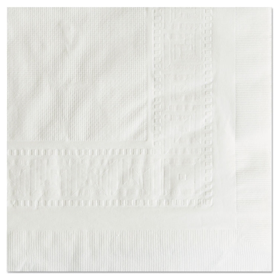 Cellutex Tablecover, Tissue/poly Lined, 54 x 108, White
