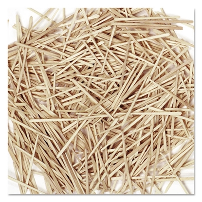 Natural Flat Wood Toothpicks by Chenille