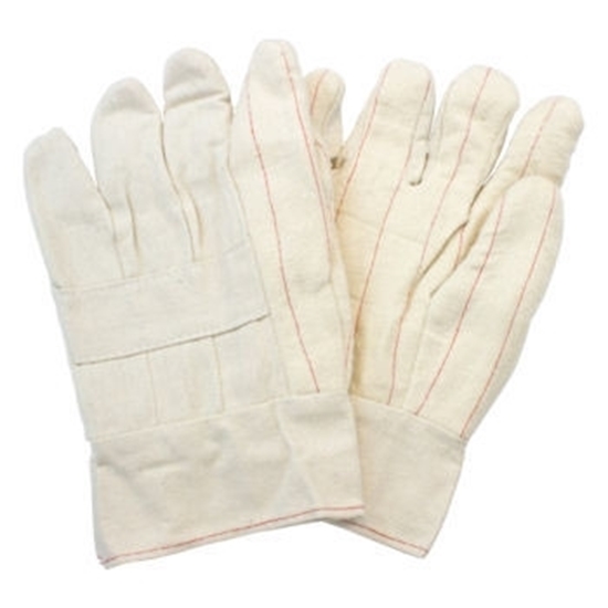 Heat Resistant Gloves, Cotton Hot Mill, Band Top, 24 oz. 