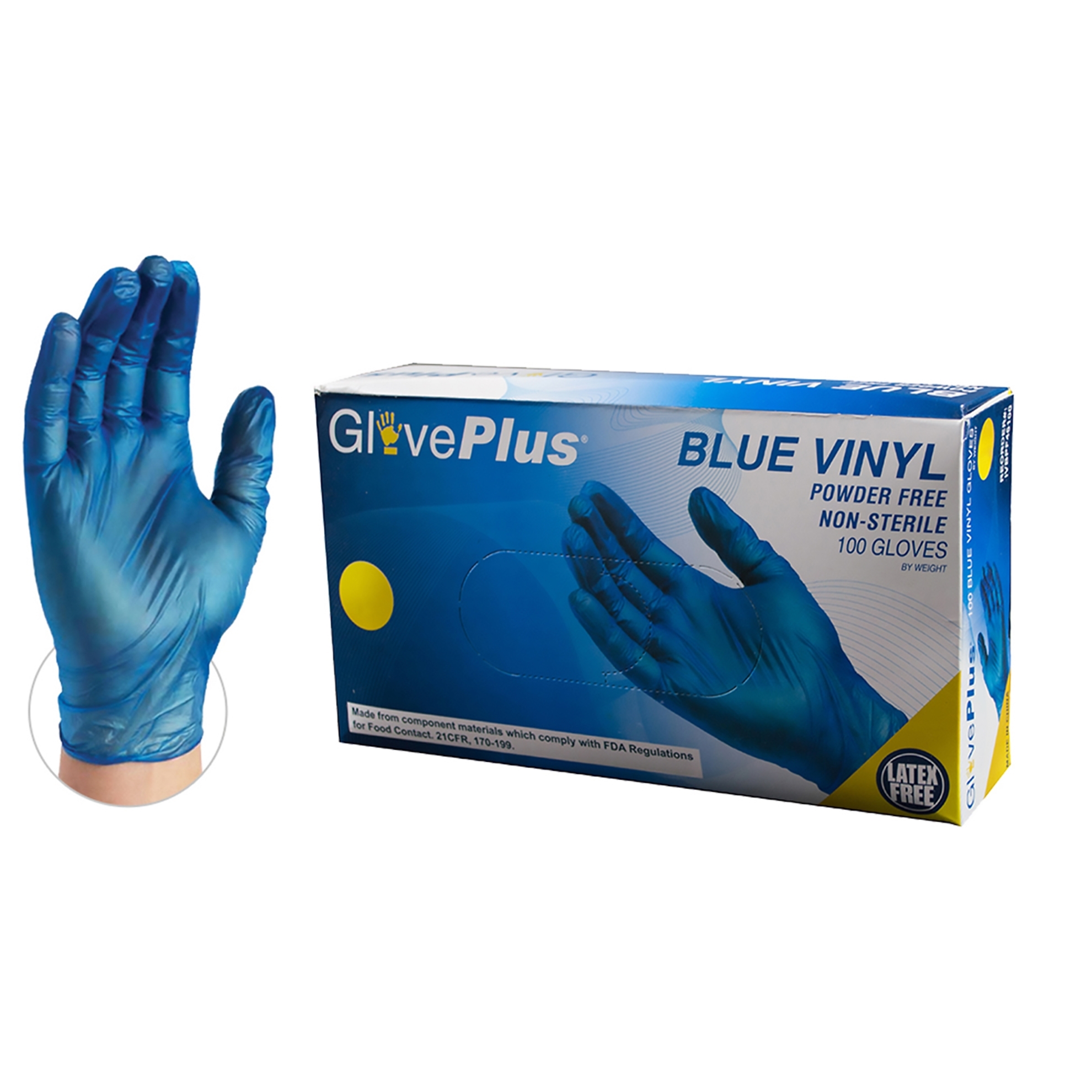 Gloves, XL, Vinyl, PowderFree, 100 EA/BX ELEVATE Marketplace