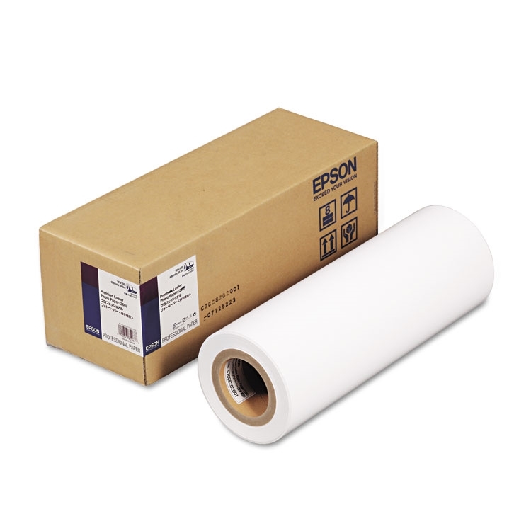 Epson Premium Luster Photo Paper, 3" Core, 16" x 100 ft, White