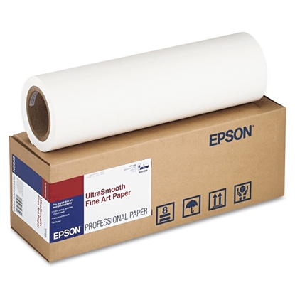 White Epson UltraSmooth Fine Art Paper 