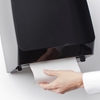 Hard Roll Toilet Paper in Dispenser 