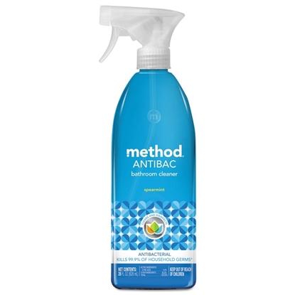 Picture of Antibacterial Spray, Bathroom, Spearmint, 28oz Bottle, 8/Carton