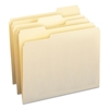 Smead 1/3 cup top tab one ply file folder	