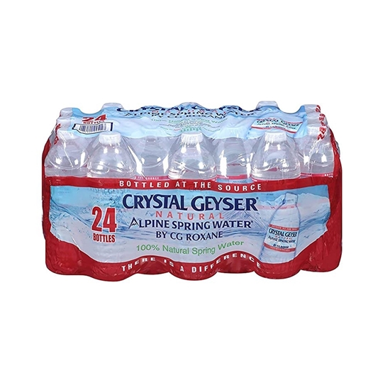 Crystal Geyser Alpine Spring Water, 16.9 oz, 2016 Bottles per Pallet