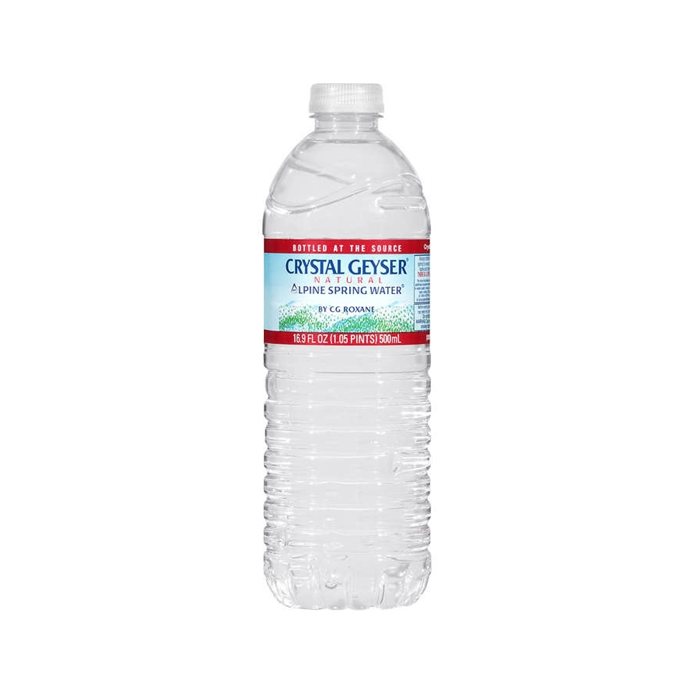 Crystal Geyser Alpine Spring Water, 16.9 oz, 2016 Bottles per Pallet