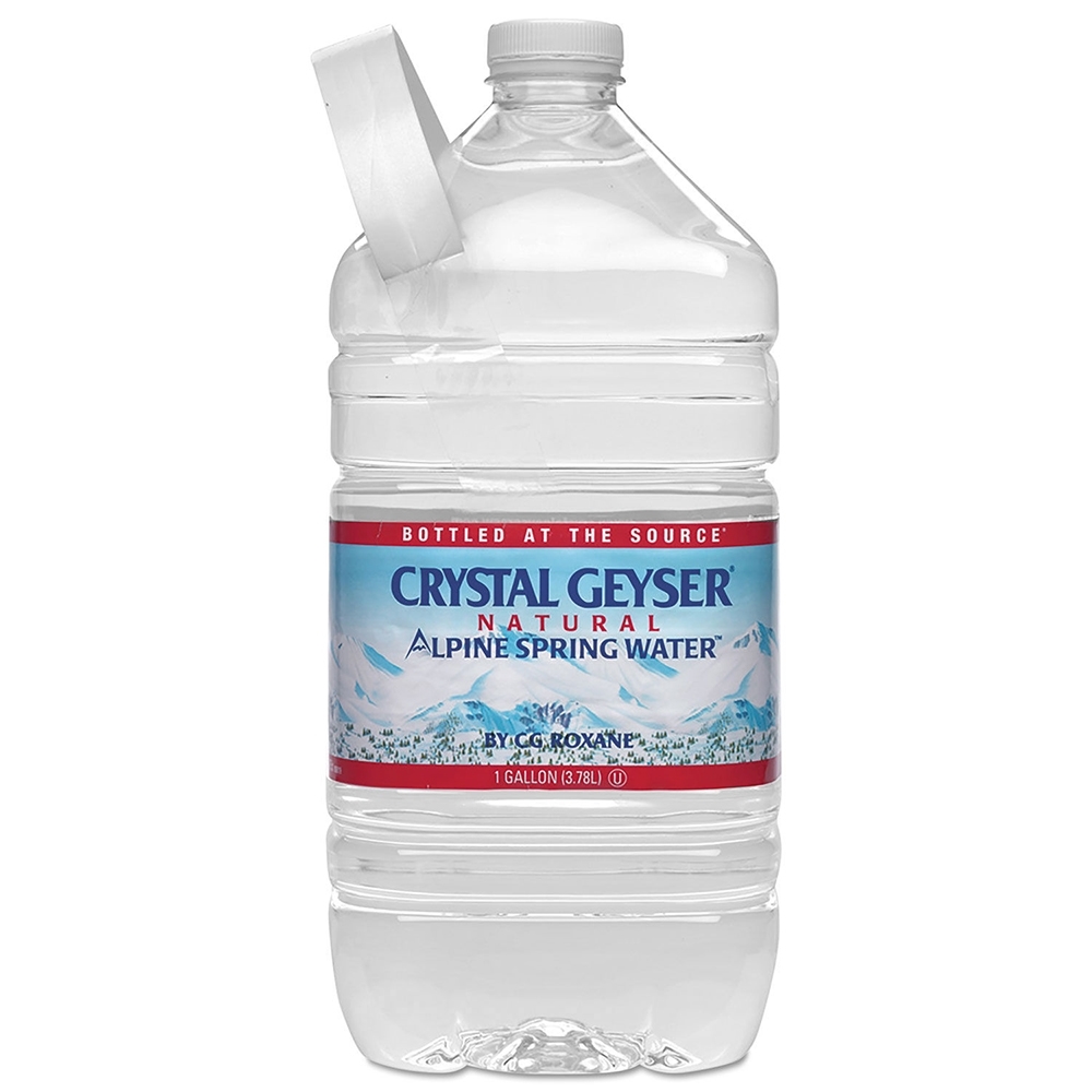 Crystal Geyser® Alpine Spring® Water, 1 Gal Bottle, 6/Case, 48 Cases