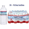 Crystal Geyser® Alpine Spring Water, 16.9 oz Bottle, 35 Case