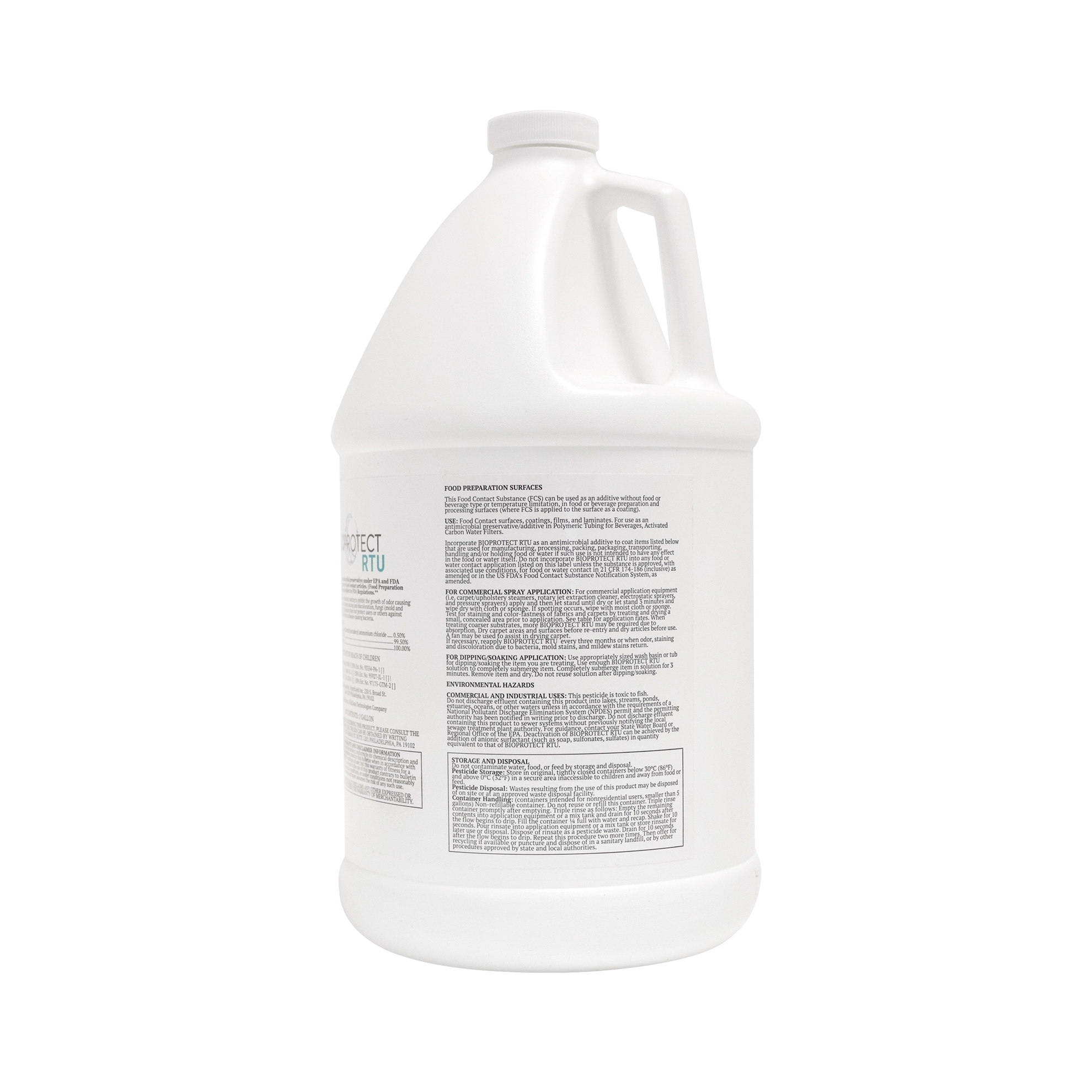 BioProtect Antimicrobial Surface Protectant, 1 Gal, 4 gallons per case