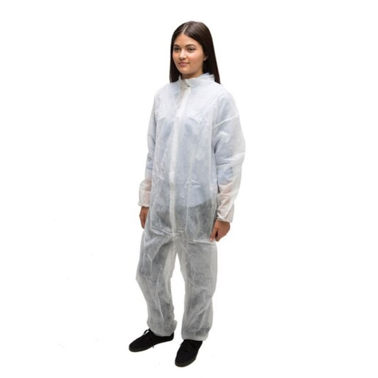 Coverall, Medium, Poly Material, Industrial Grade ELEVATE Marketplace