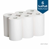Picture of Paper Towels, Hand Towel, SofPull, GP 26610 , 9” Roll, White, 400 Feet Per Roll, 6 Rolls Per Case