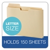 Picture of Expanding File Folder , Pocket, Letter, Pendaflex®, 11 Point Manila, 10/pack
