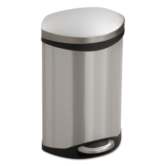 stainless steel trash bin, 3 gal