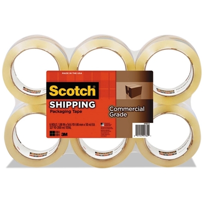 Clear Scotch Commercial Grade Packaging Tape 