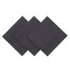 Picture of Beverage Napkins, Black, 1-Ply, 10 x 10,  1000/Carton