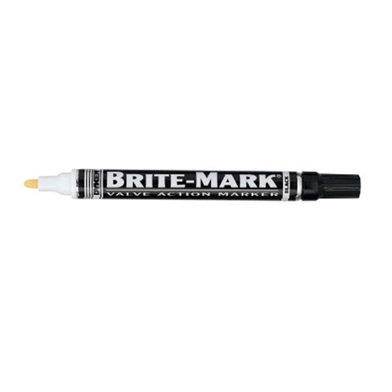 Brite-mark paint pen medium tip black 