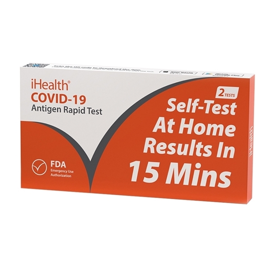 iHealth COVID-19 Rapid Antigen Test, OTC