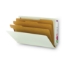 Pressboard End Tab Classification Folder, Legal, 8-Section, Gray/Green, 10/Box